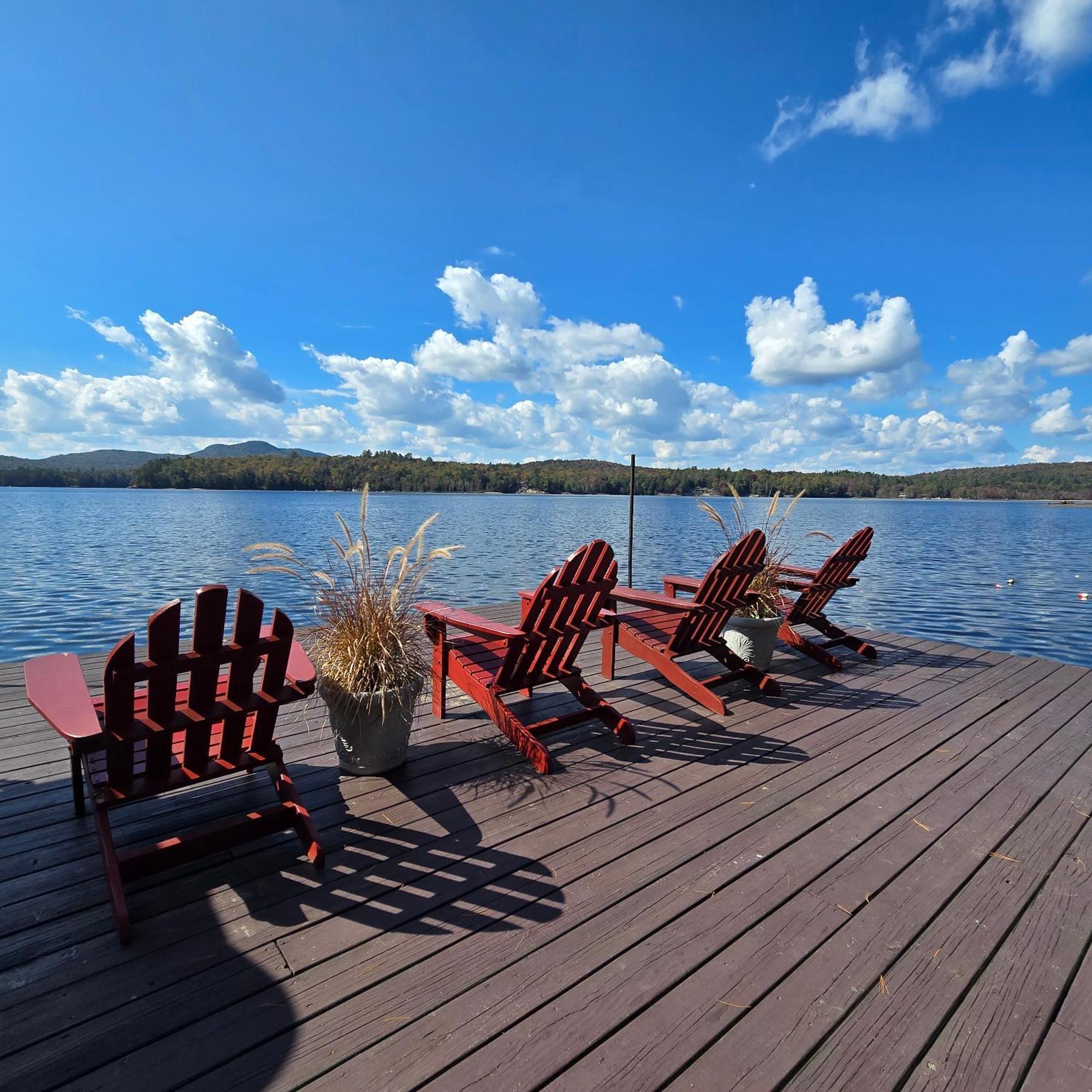 Paddler'S Rest Lakeside Cabins And Motel Long Lake ภายนอก รูปภาพ